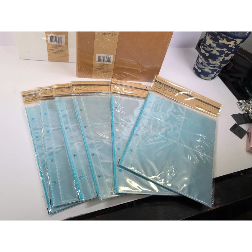Recollections 4-Ring Binders Lot of‎ 2 Albums With Photo Pages